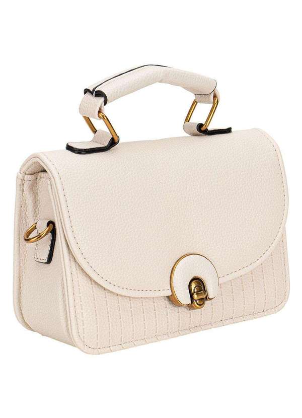 H.e - Bolsa Feminina H.E Ww0118 - Marfim 3