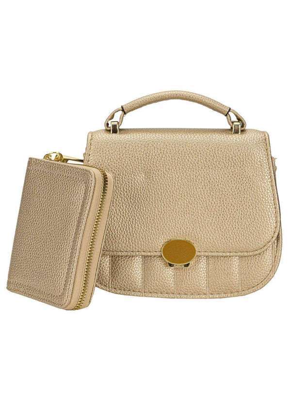 H.e - Bolsa Feminina H.E Ww115 - Ouro