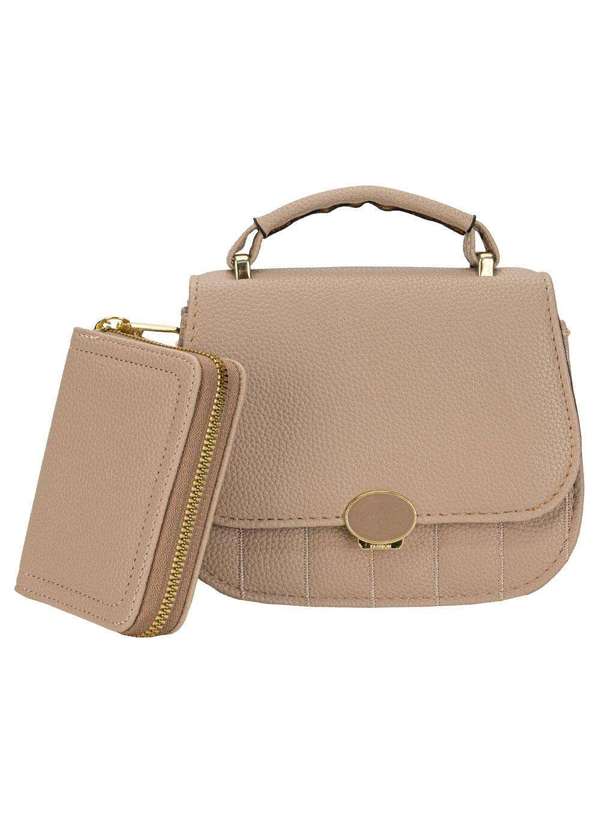 H.e - Bolsa Feminina H.E Ww115 - Caqui