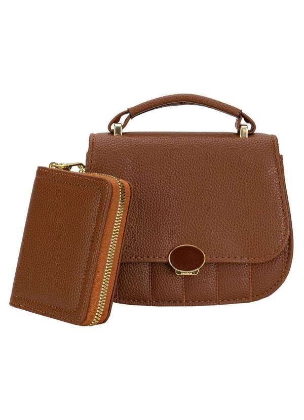 H.e - Bolsa Feminina H.E Ww115 - Chocolate