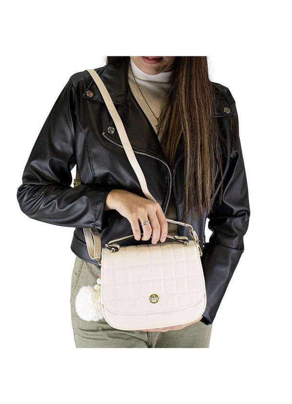 H.e - Bolsa Feminina H.E Ww117 - Branco/Off 2