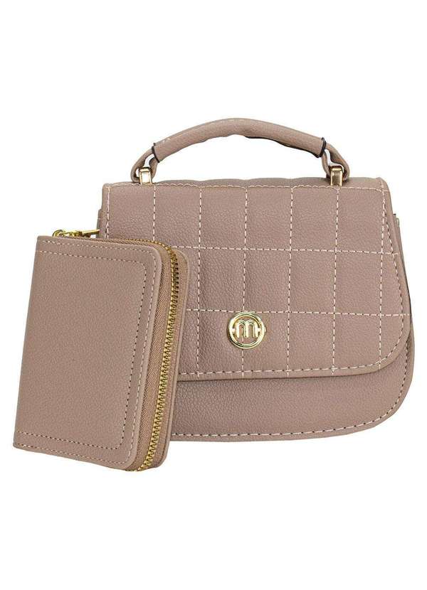 H.e - Bolsa Feminina H.E Ww117 - Taupe