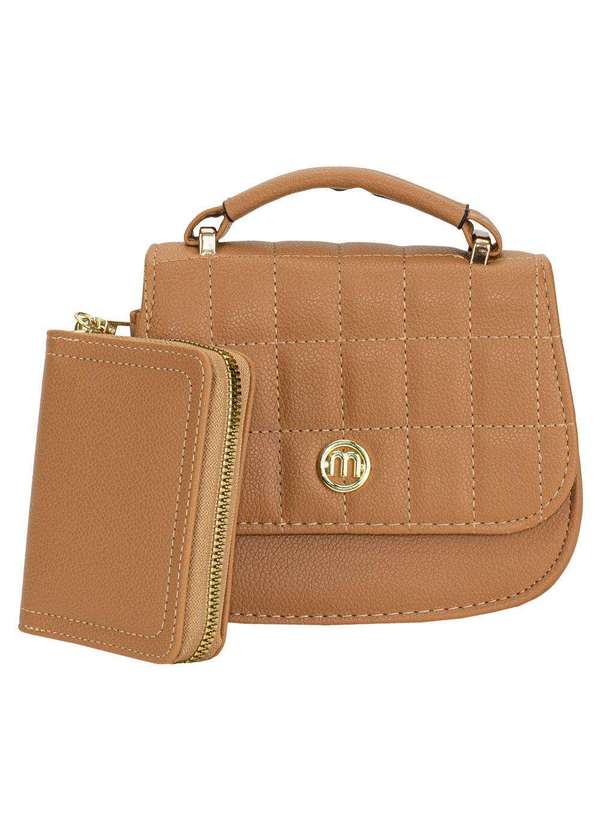 H.e - Bolsa Feminina H.E Ww117 - Caramelo