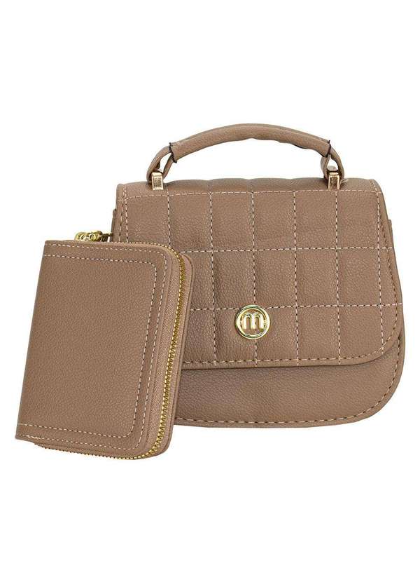 H.e - Bolsa Feminina H.E Ww117 - Bege