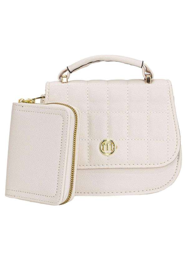 H.e - Bolsa Feminina H.E Ww117 - Branco/Off