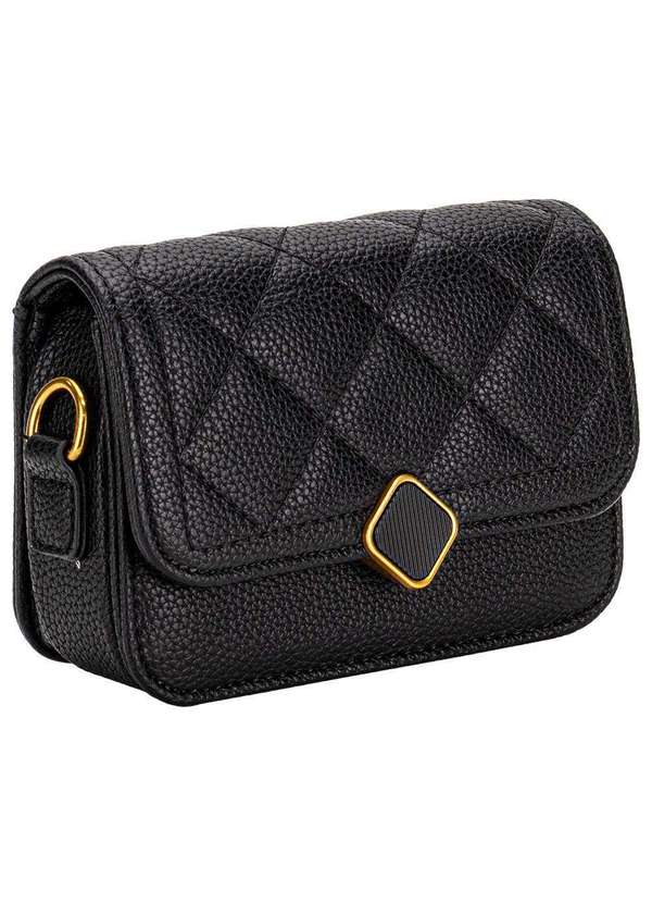 H.e - Bolsa Feminina Pequena H.E Sx-6031 Preto 3