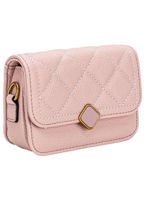 H.e - Bolsa Feminina Pequena H.E Sx-6031 Rosa 3