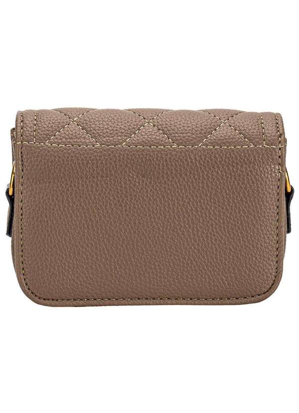 H.e - Bolsa Feminina Pequena H.E Sx-6031 Taupe 4