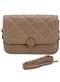 H.e - Bolsa Feminina Pequena H.E Sx-6031 Caqui - variação: Taupe