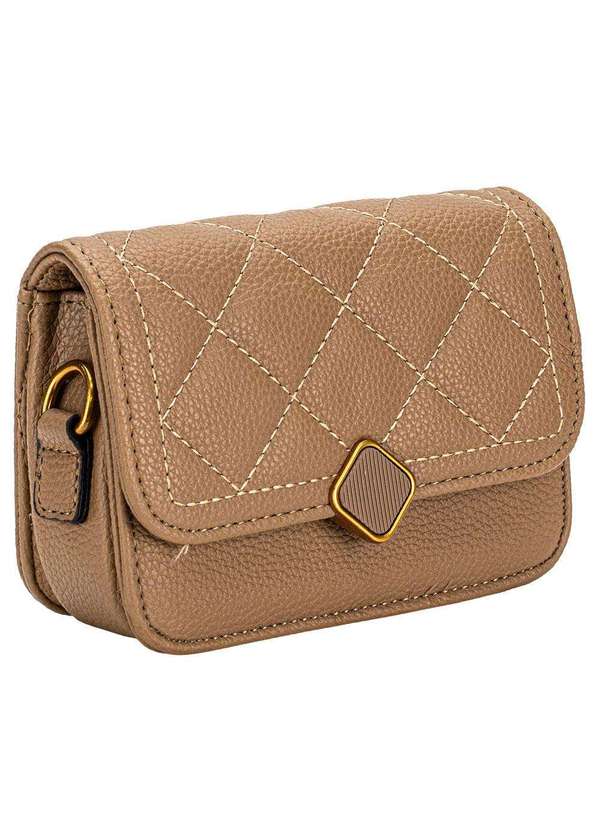 H.e - Bolsa Feminina Pequena H.E Sx-6031 Caqui 3