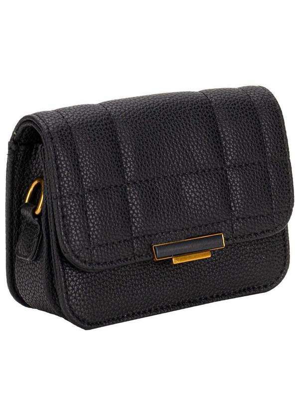 H.e - Bolsa Feminina Pequena H.E Sx-6033 Preto 3