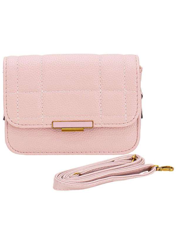 H.e - Bolsa Feminina Pequena H.E Sx-6033 Rosa