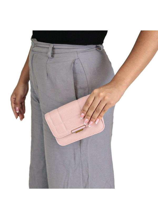 H.e - Bolsa Feminina Pequena H.E Sx-6033 Rosa 2