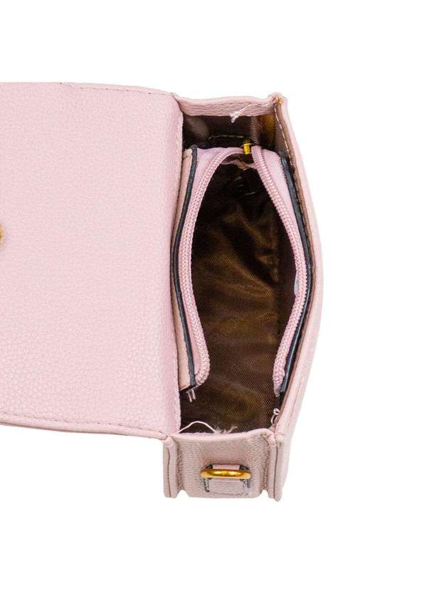 H.e - Bolsa Feminina Pequena H.E Sx-6033 Rosa 5