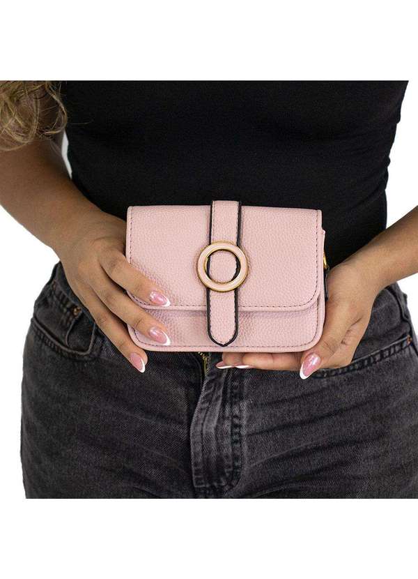 H.e - Bolsa Feminina Pequena H.E Sx-6037 Caramelo 2