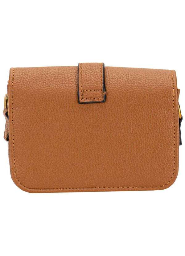 H.e - Bolsa Feminina Pequena H.E Sx-6037 Caramelo 4