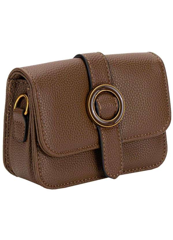 H.e - Bolsa Feminina Pequena H.E Sx-6037 Marrom 3