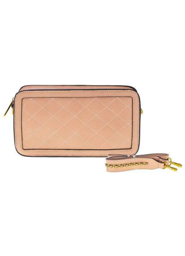 Arara Dourada - Bolsa Feminina Transversal Arara Dourada - Mm058 - Rosa