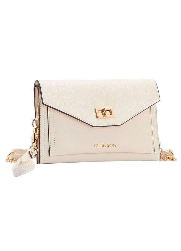 Chenson - Bolsa Feminina Transversal Chenson Cg84311 - Marfim