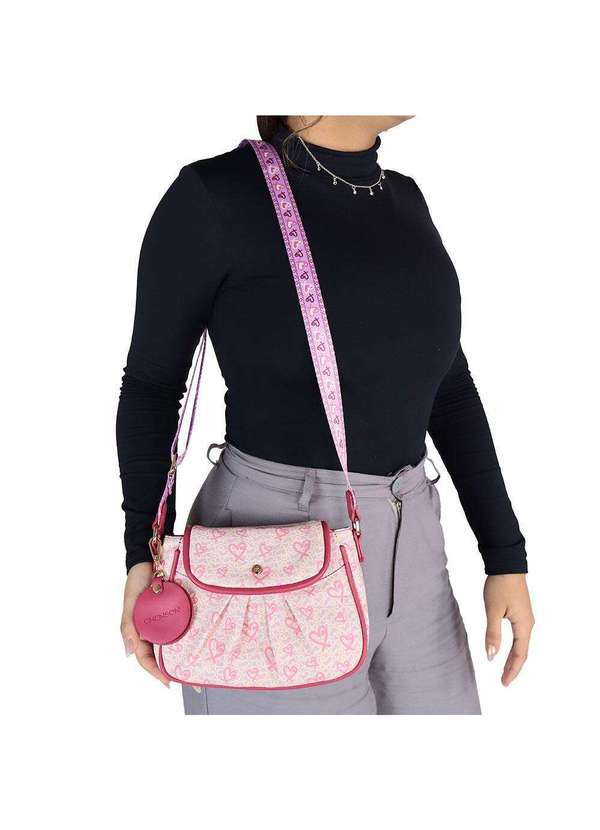 Chenson - Bolsa Feminina Transversal Chenson Cg84964 Lilás 2