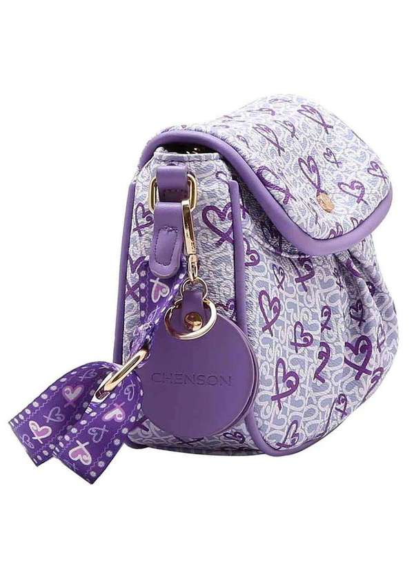 Chenson - Bolsa Feminina Transversal Chenson Cg84964 Lilás 3