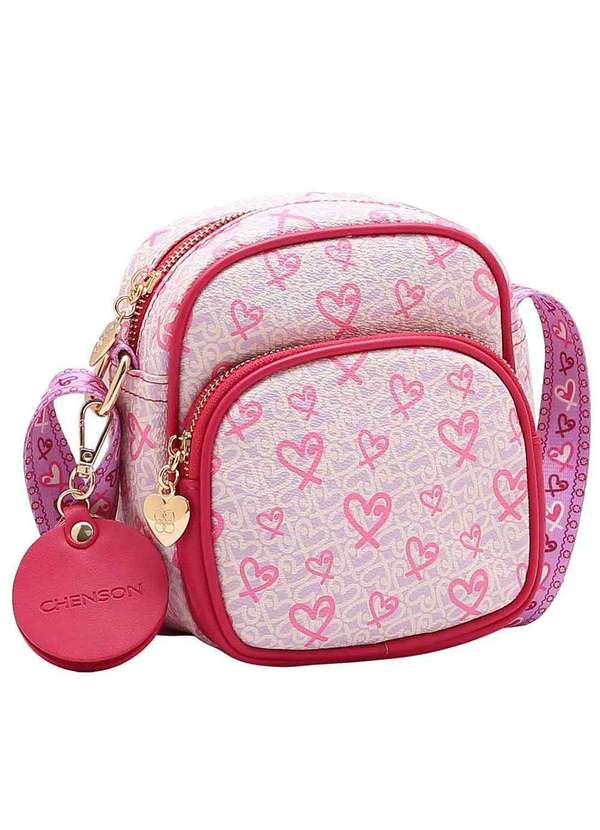 Chenson - Bolsa Feminina Transversal Chenson Cg84965 Rosa
