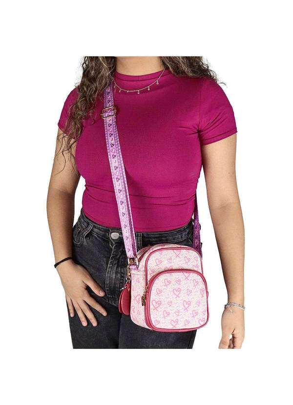 Chenson - Bolsa Feminina Transversal Chenson Cg84965 Bege/Verde 2