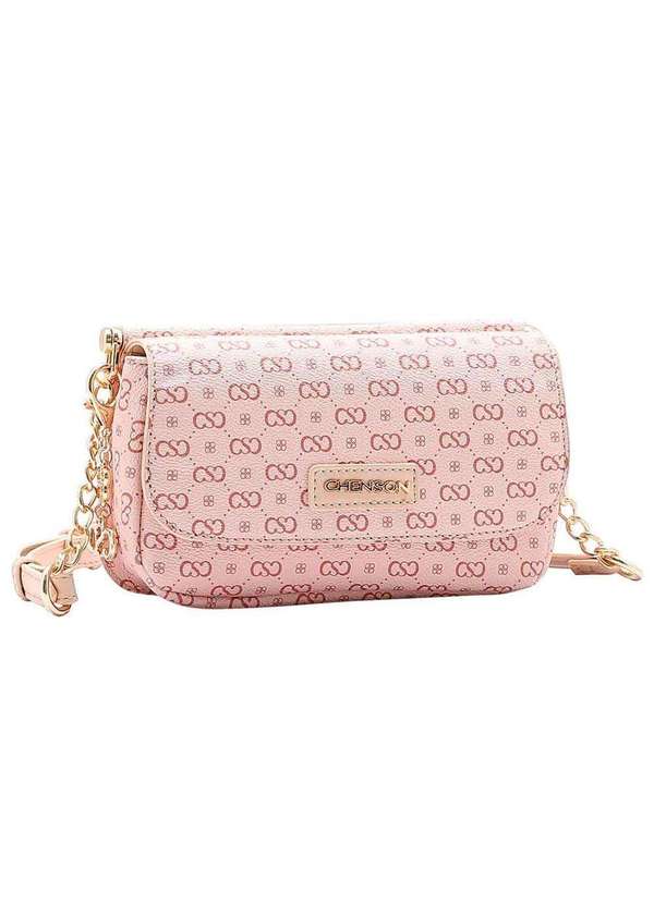 Chenson - Bolsa Feminina Transversal Chenson Cg84975 Rosa