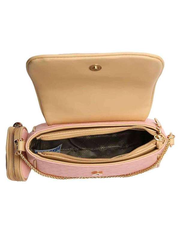 Chenson - Bolsa Feminina Transversal Chenson Cg84981 Rosa 4