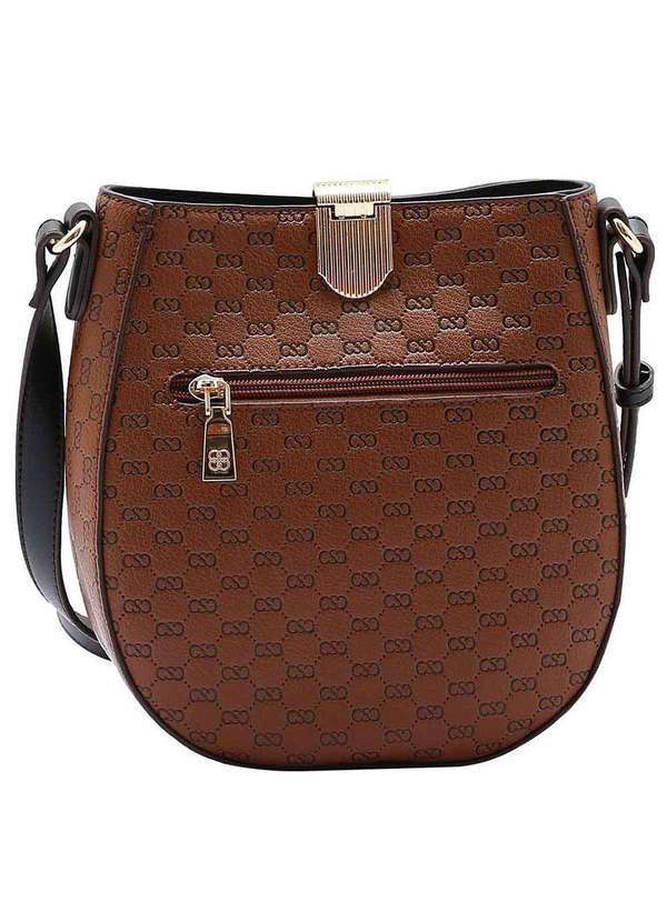 Chenson - Bolsa Feminina Transversal Chenson Cg85050 Café 4