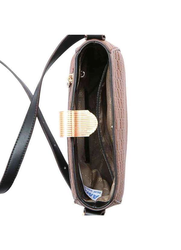 Chenson - Bolsa Feminina Transversal Chenson Cg85050 Café 5