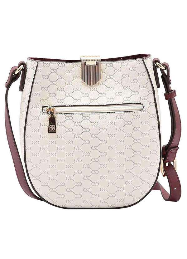 Chenson - Bolsa Feminina Transversal Chenson Cg85050 Marfim 4
