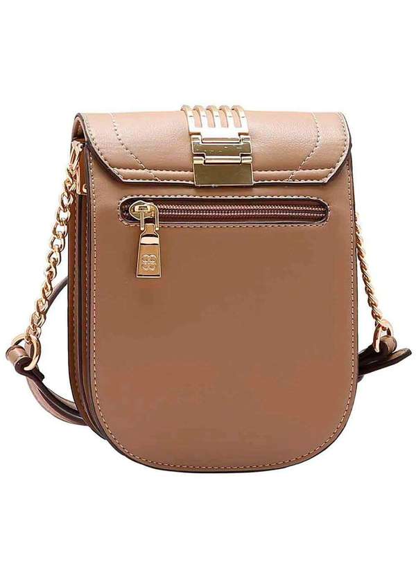 Chenson - Bolsa Feminina Transversal Chenson Cg85071 Caqui 4