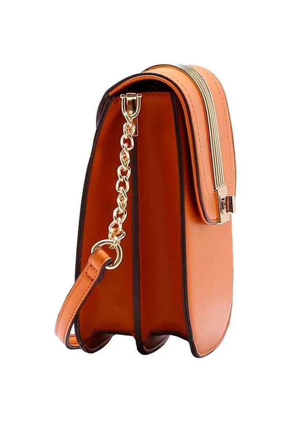 Chenson - Bolsa Feminina Transversal Chenson Cg85071 Caramelo 3