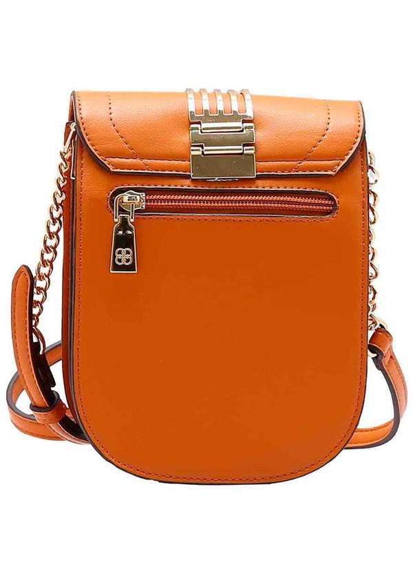 Chenson - Bolsa Feminina Transversal Chenson Cg85071 Caramelo 4