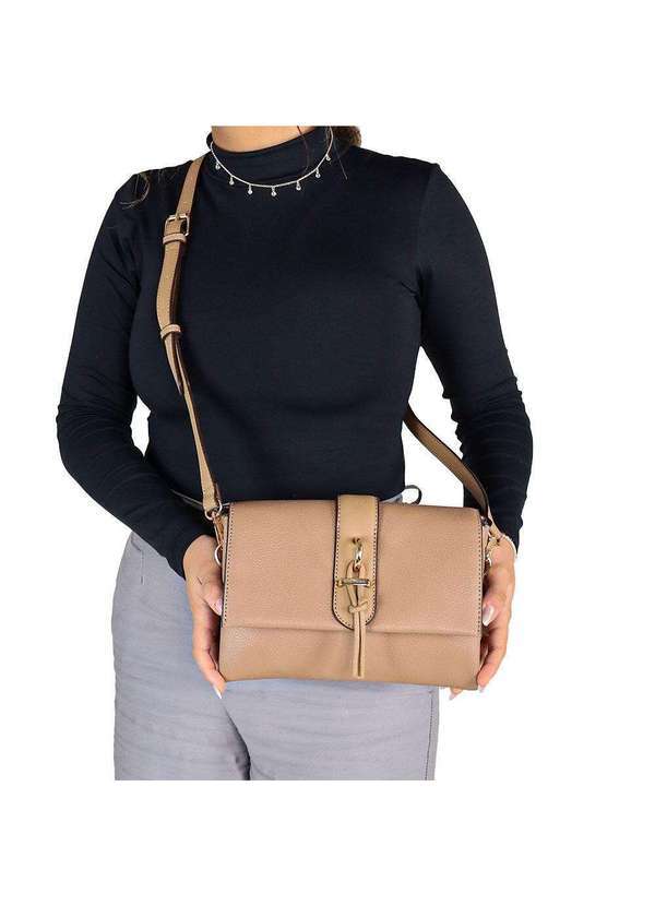 Chenson - Bolsa Feminina Transversal Chenson Cg89914 Preto 2