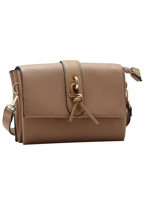 Chenson - Bolsa Feminina Transversal Chenson Cg89914 Caqui