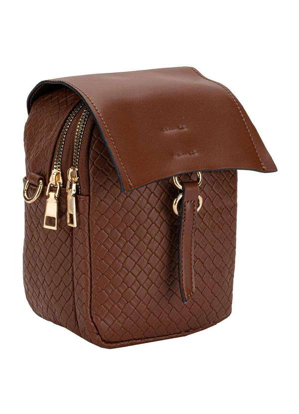 Fuseco - Bolsa Feminina Transversal Fuseco Wbft81004 - Café 3