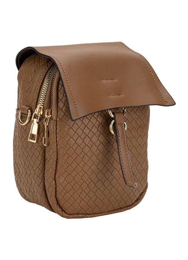 Fuseco - Bolsa Feminina Transversal Fuseco Wbft81004 - Camel 3