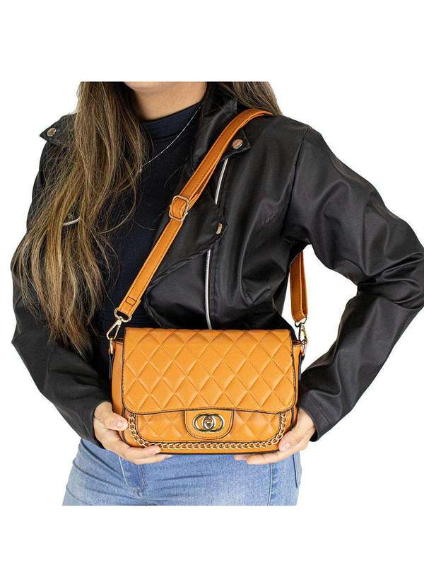 Fuseco - Bolsa Feminina Transversal Fuseco Wbft84232 - Caramelo 2