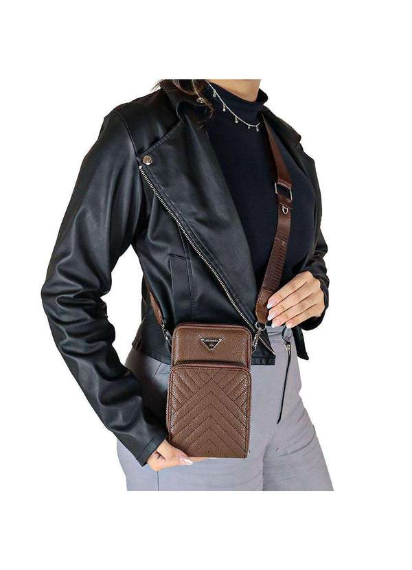 H.e - Bolsa Feminina Transversal H.E 0037-05 Preto 2