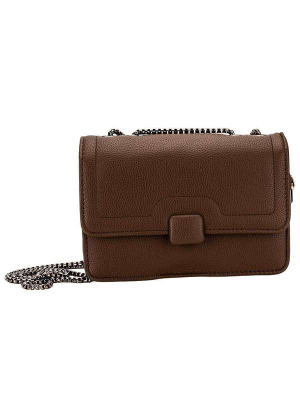 H.e - Bolsa Feminina Transversal H.E By019 - Café