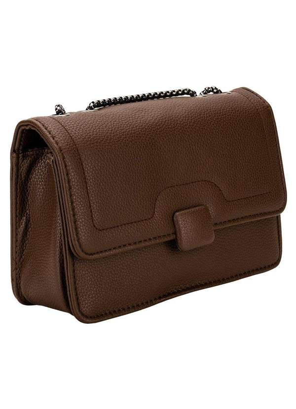 H.e - Bolsa Feminina Transversal H.E By019 - Café 2