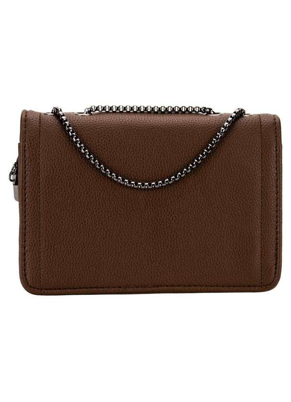 H.e - Bolsa Feminina Transversal H.E By019 - Café 3