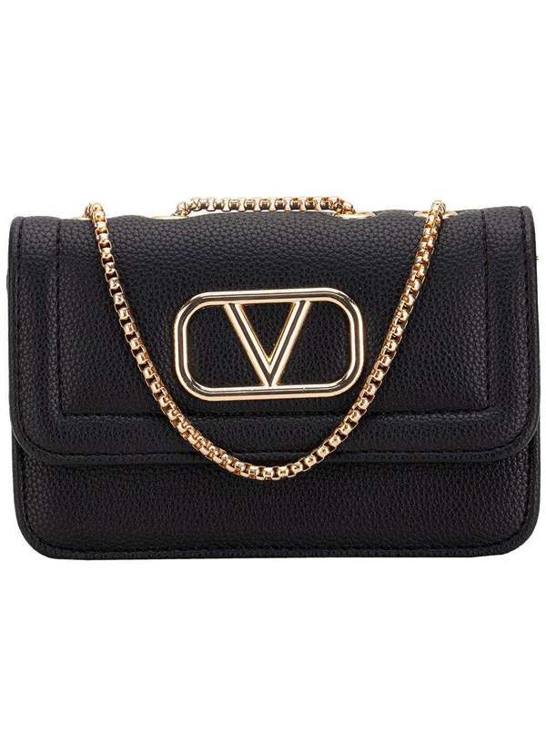 H.e - Bolsa Feminina Transversal H.E Cy030 Preto