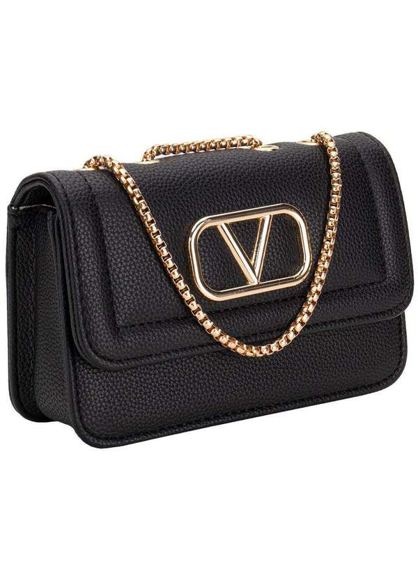 H.e - Bolsa Feminina Transversal H.E Cy030 Preto 3