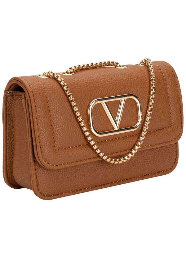 H.e - Bolsa Feminina Transversal H.E Cy030 Caramelo 3