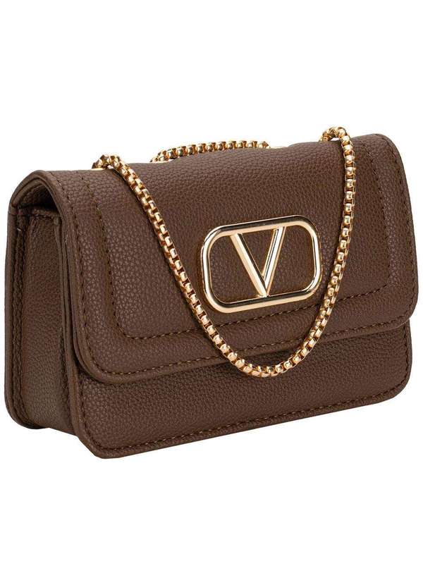 H.e - Bolsa Feminina Transversal H.E Cy030 Marrom 3