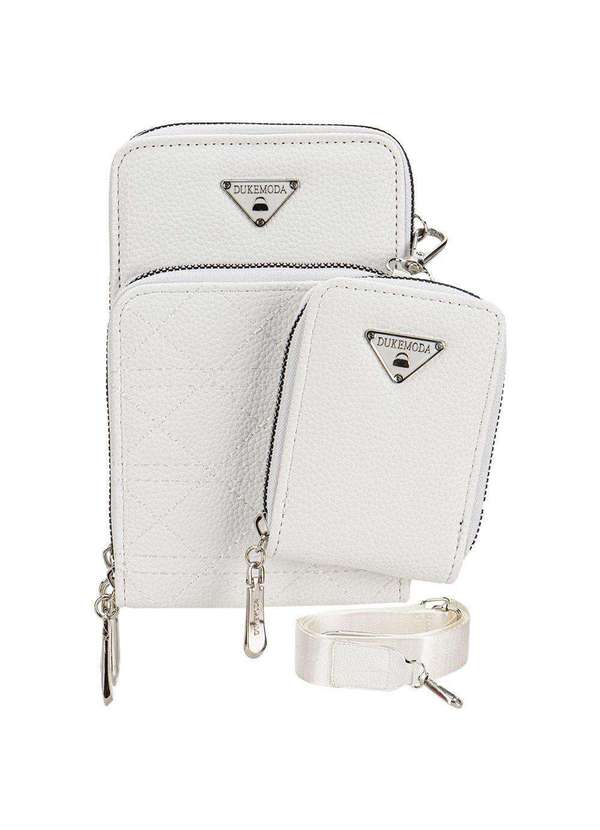 H.e - Bolsa Feminina Transversal H.E Fr34 Branco