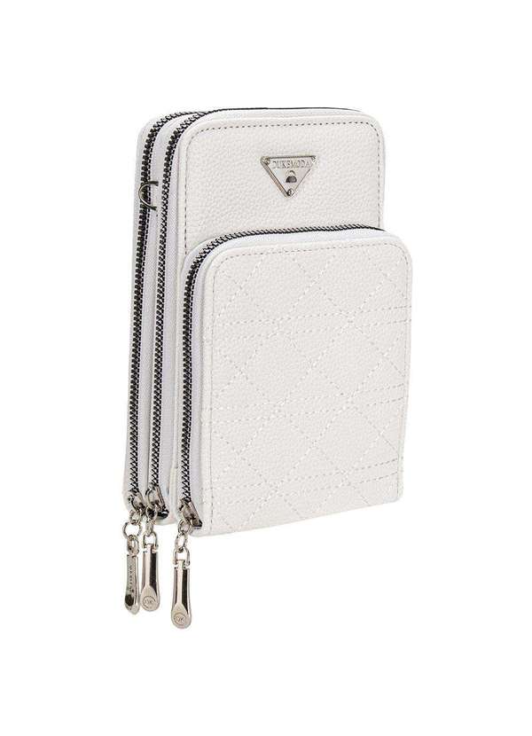 H.e - Bolsa Feminina Transversal H.E Fr34 Branco 3